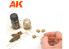 AK interactive ak8229 8 BOÎTE EN BOIS DÉCOUPÉE AU LASER 002 DYNAMITE ALLEMANDE WWII 1/35