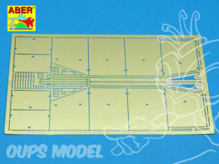 Aber 35A022 Side skirts pour Sturmgeschutz III Ausf G Early 1/35