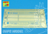 Aber 35A081 Fenders pour Pzkpfw IV 1/35