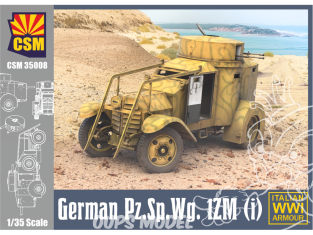 Copper State Models maquettes militaire 35008 Voiture blindée Allemande Pz.Sp.Wg. 1ZM (i) 1/35