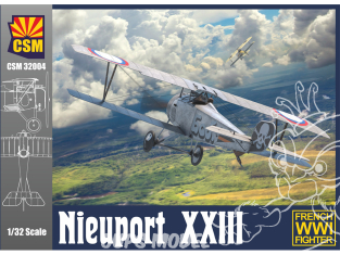 Copper State Models maquettes avions 32004 Nieuport XXIII 1/32