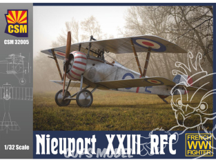 Copper State Models maquettes avions 32005 Nieuport XXIII RFC Service 1/32