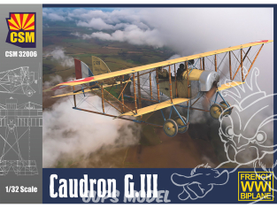 Copper State Models maquettes avions 32006 Caudron G.III Français 1/32