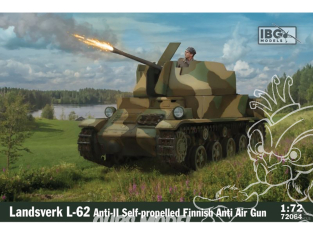 IBG maquette militaire 72064 Landsverk L-62 Anti II SP AA GUN Finlandais 1/72