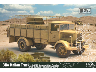 IBG maquette militaire 72097 Camion italien 3Ro 90/53 Porte-munitions 1/72