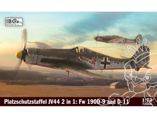 IBG maquette avion 72548 Platzschutzstaffel Focke Wulf FW190 D-9 ou D-11 2 and 1 2kits inclus 1/72