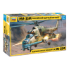 Zvezda maquettes helicoptére 4813 Hélicoptère d'attaque russe Mi-35M 1/48