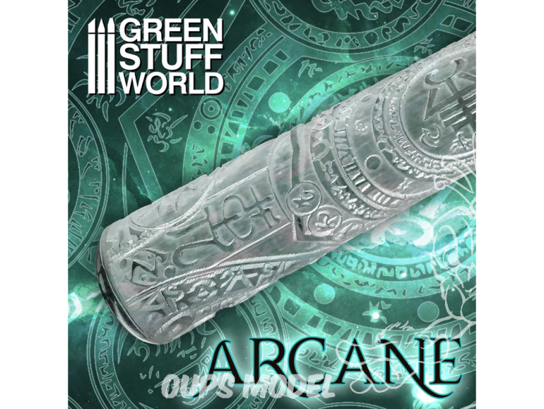 Green Stuff 507712 Rouleaux texturés Arcane