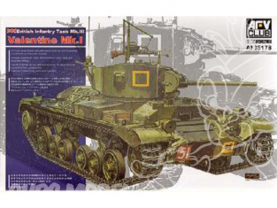 Afv Club maquette militaire 35178 CHAR MOYEN BRITANNIQUE "VALENTINE" Mk.I 1/35