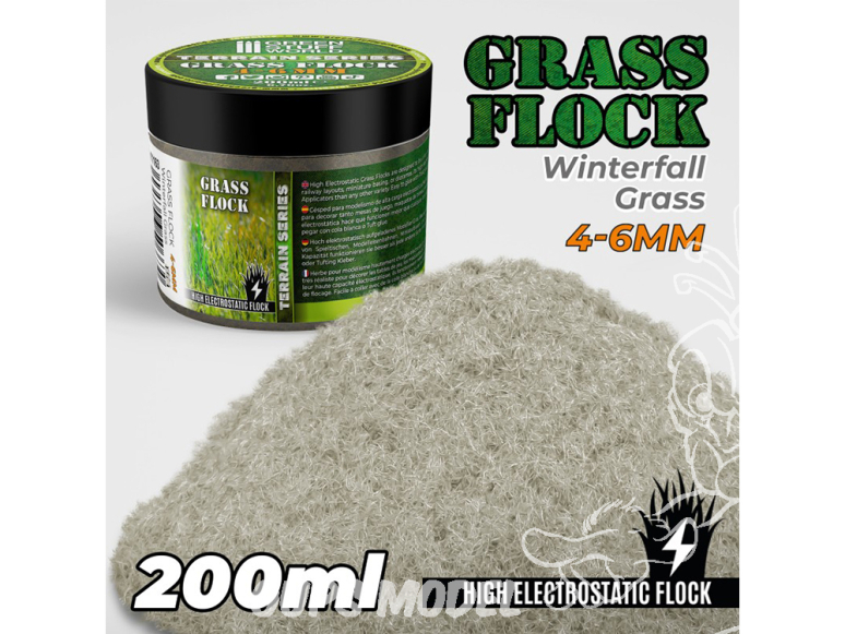 Green Stuff 506630 Herbe Statique 4-6mm HERBE EN HIVER 200ml