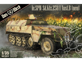 DAS WERK maquette militaire DW35029 le.SPW Sd.Kfz.250/1 Ausf.B (neu) 1/35