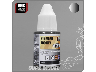 VMS Pigment Jockey No.10 Acier métallique - Steel Metallic 30ml