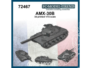 FC MODEL TREND maquette résine 72467 AMX-30 1/72
