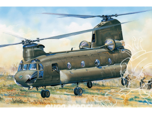 Hobby Boss maquette Hélicoptère 81773 Boeing CH-47D "Chinook" américain 1/48