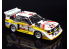 Beemax maquette voiture BX24035 Audi Sport Quatro S1 (E2) Rally de Monte Carlo 1986 1/24