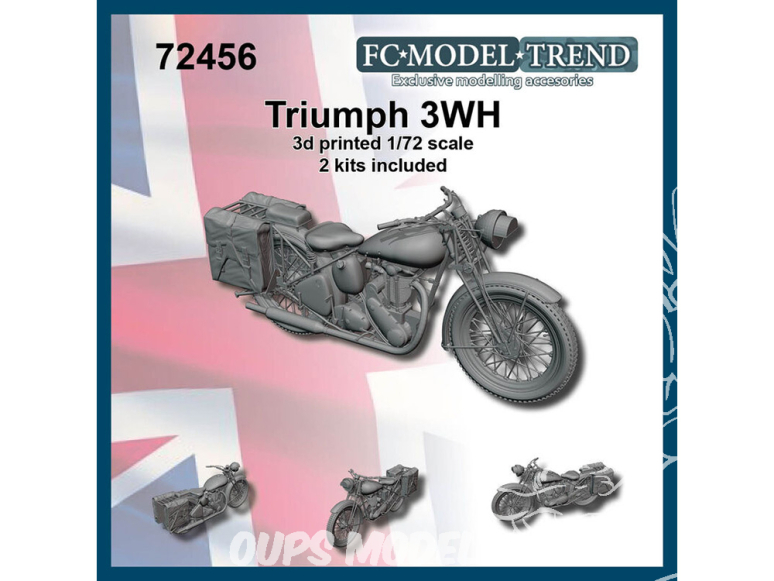 FC MODEL TREND maquette résine 72456 Triumph 3WH 1/72