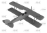 Icm maquette avion 32038 DH. 82A Tiger Moth avec des bombes 1/32