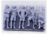 FC MODEL TREND figurine résine 48475 Equipage de char Afrika Korps WWII 1/48