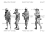 Icm maquette figurines 35722 Infanterie allemande de la Première Guerre mondiale en armure 1/35