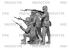 Icm maquette figurines 35721 Infanterie italienne de la Première Guerre mondiale en armure 1/35