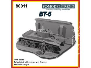 FC MODEL TREND maquette résine 80011 Diorama BT-5 1/76