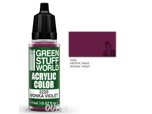 Green Stuff 3220 Peinture Couleur Acrylique WONKA VIOLET 17ml