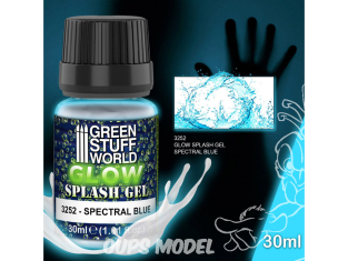 Green Stuff 3252 Splash Gel Bleu spectral 30ml