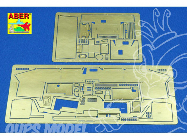 Aber 35050 Steyr RSO Pak.40 Cabine conducteur 1/35