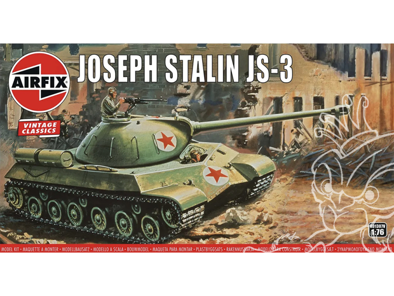 Airfix maquette militaire A01307V Joseph Staline JS3 char russe 1/76