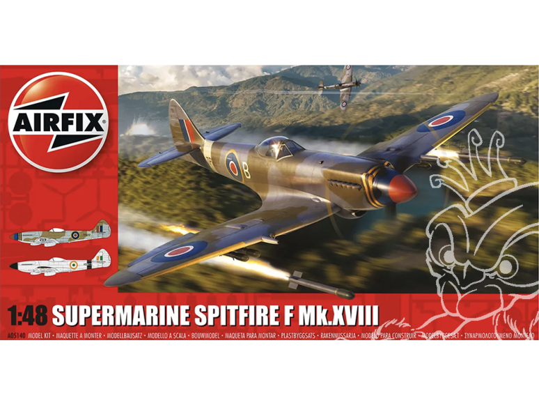 Airfix maquette avion A05140 Supermarine Spitfire F Mk.XVIII 1/48