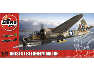 Airfix maquette avion A04017 Bristol Blenheim Mk.IVF Fighter 1/72