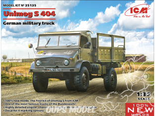 Icm maquette militaire 35135 Unimog S 404 1/35