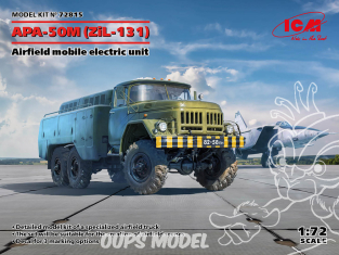 Icm maquette militaire 72815 Unité électrique mobile d'aérodrome APA-50М sur ZiL-131 1/72