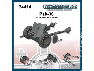 FC MODEL TREND accessoire résine 24414 Canon Pak 36 1/24