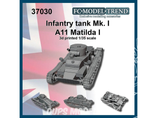FC MODEL TREND maquette résine 37030 A11 Matilda Mk.I 1/35