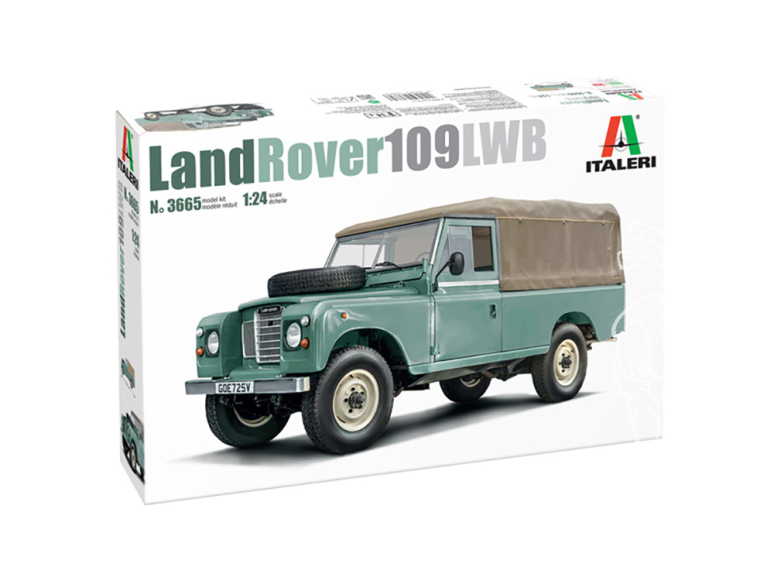 Italeri maquette voiture 3665 Land Rover 109 LWB 1/24