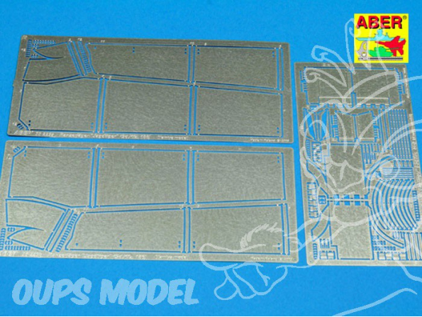 Aber 35229 Fenders pour Jagdtiger Sdkfz186 German Tank Destroyer 1/35