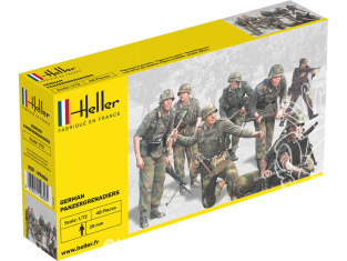 Heller maquette militaire 49606 Panzergrenadiers Allemands 1/72