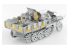 DRAGON maquette militaire 6676 SdKfz 10/5 avec flak 38 avec chenilles magic track 1/35