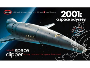 Moebius maquette serie télé 2001-2 Space clipper 2001 L'odyssée de l'espace 1/160