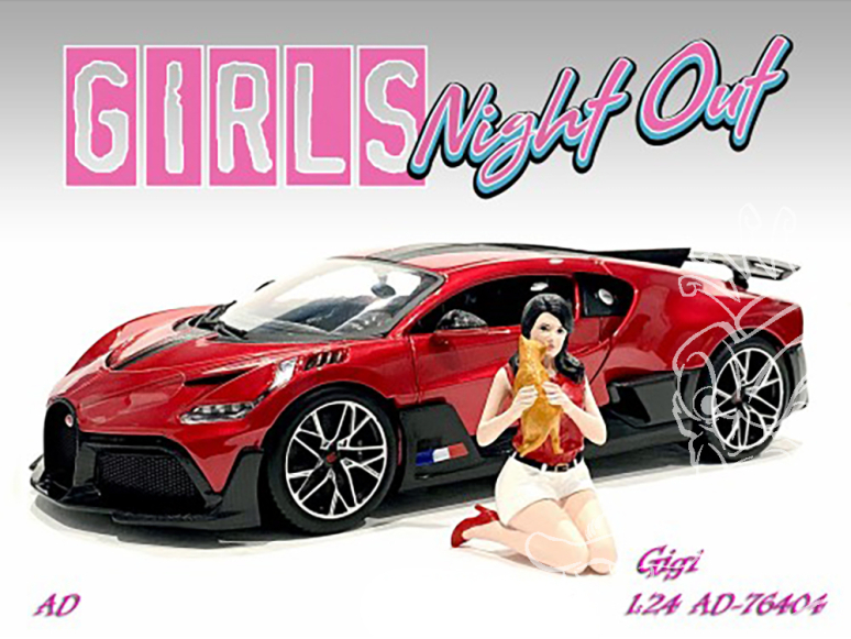 American Diorama figurine AD-76404 Girls Night Out - Gigi 1/24