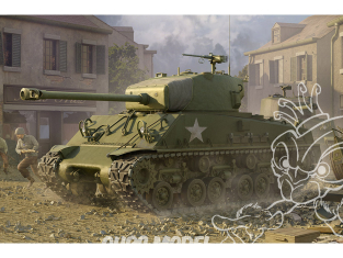 I Love Kit maquette militaire 61619 M4A3E8 Medium Tank Early 1/16