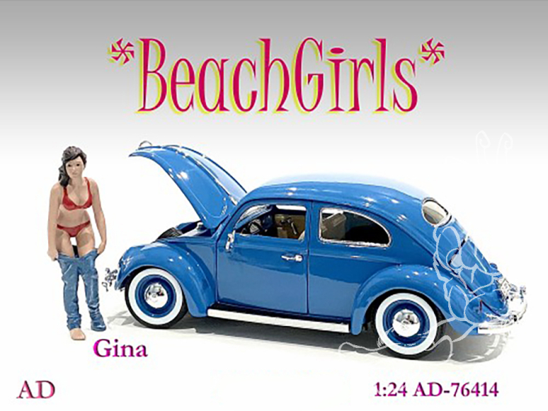 American Diorama figurine AD-76414 Beach girls - Gina 1/24