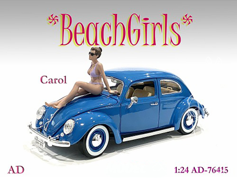 American Diorama figurine AD-76415 Beach girls - Carol 1/24