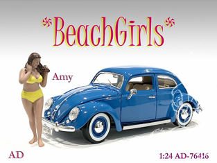American Diorama figurine AD-76416 Beach girls - Amy 1/24