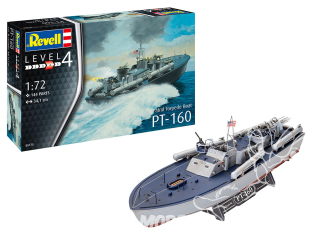 revell maquette bateau 65175 Model Set Patrol Torpedo Boat PT-160 1/72