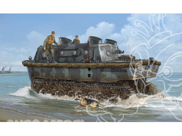 HOBBY BOSS maquette militaire 82465 German Land-Wasser-Schlepper early type 1/35
