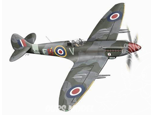 Planet Model PLT101 Spitfire Mk.21 hélice à cinq pales full resine kit 1/48