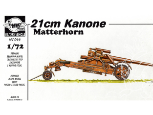 Planet model Maquettes mv044 21cm Kanone Matterhorn full resine kit 1/72 PROMOTION