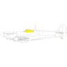 Eduard Express Mask EX897 Spitfire Mk.XII Airfix 1/48